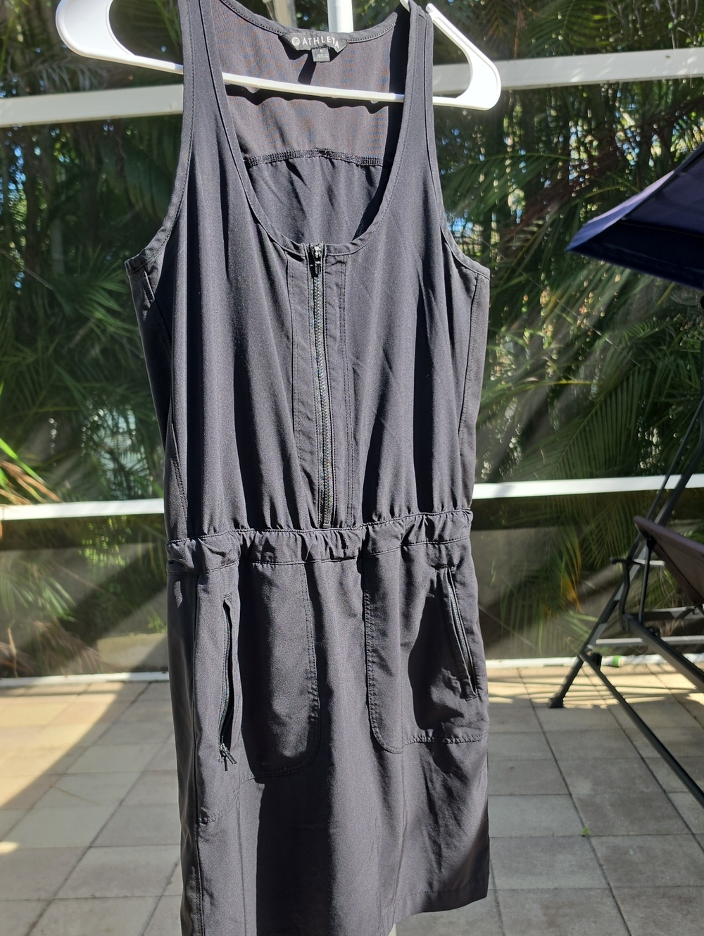 ATHLETA Expedition Black Skort Dress
